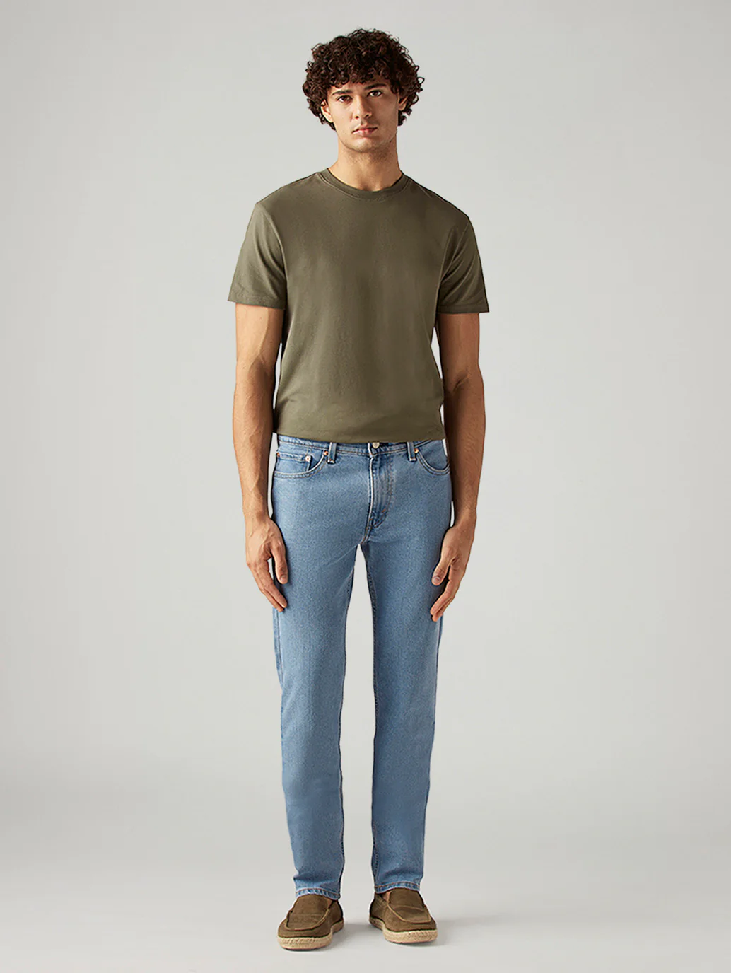 Men's 511 Light Blue Slim Fit Mid Rise Jeans - Image 2