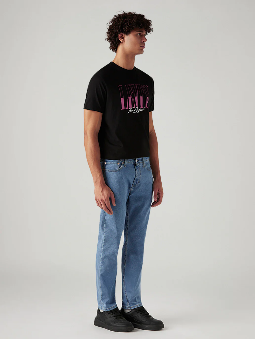 Men's 511 Light Blue Slim Fit Mid Rise Jeans - Image 6