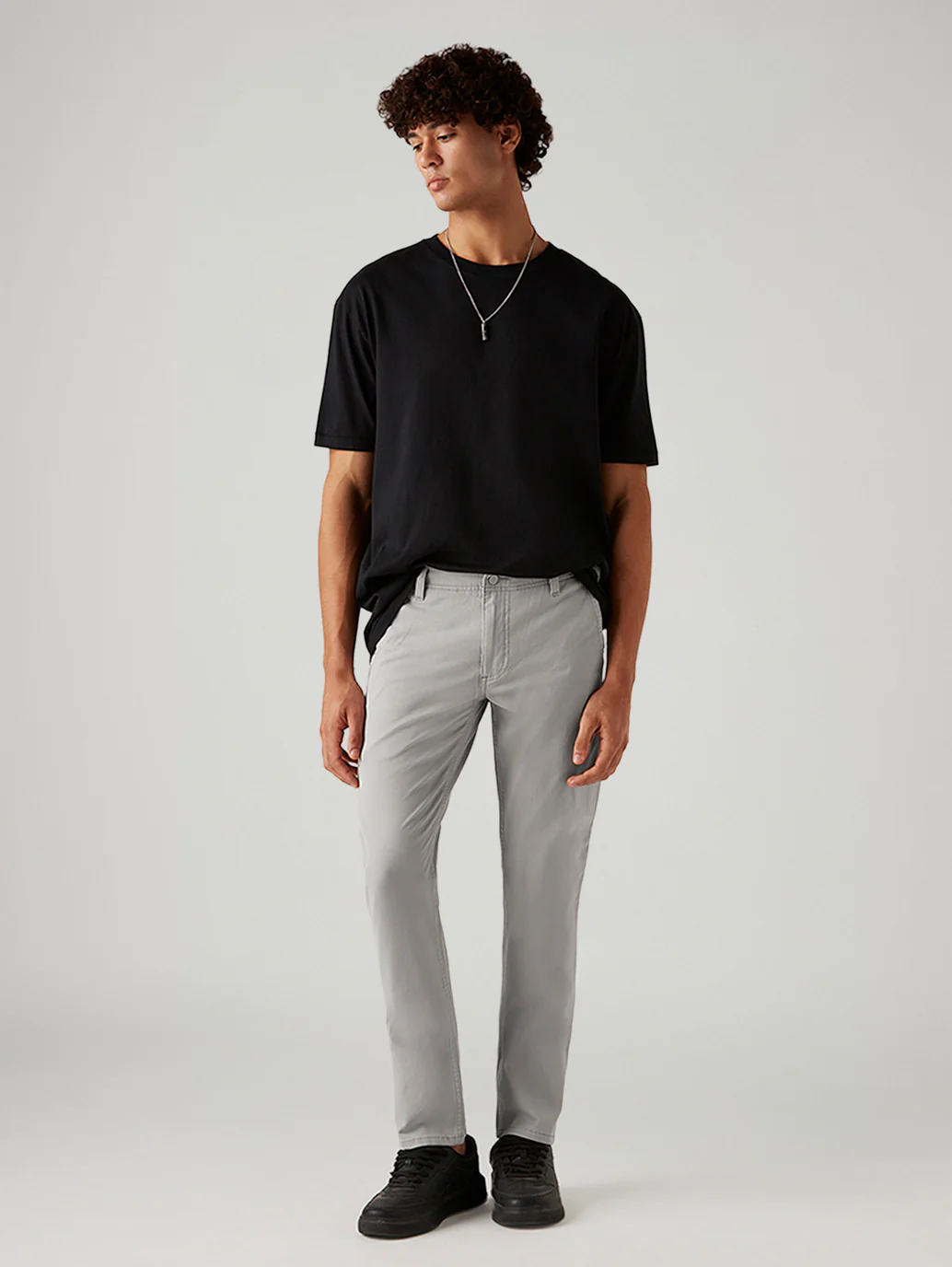 Men's 511 Light Grey Slim Fit Hyper Stretch Chinos