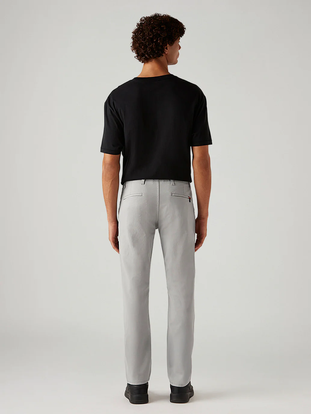 Men's 511 Light Grey Slim Fit Hyper Stretch Chinos - Image 3