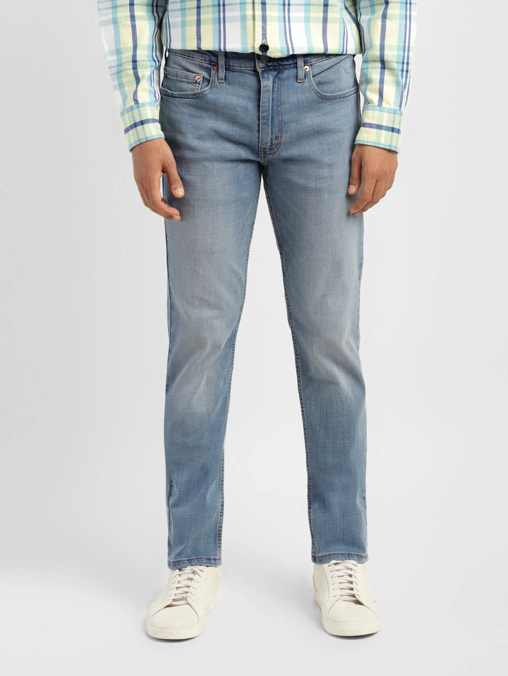 Men's 511 Blue Slim Fit Mid Rise Jeans - Image 2