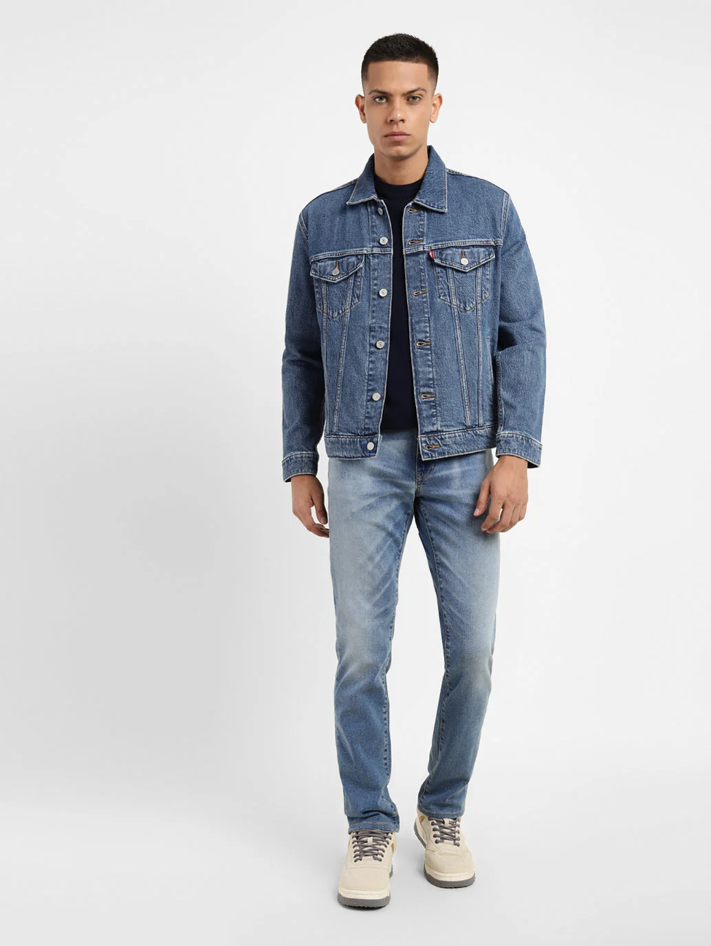 Men's 511 Blue Slim Fit Mid Rise Jeans - Image 2