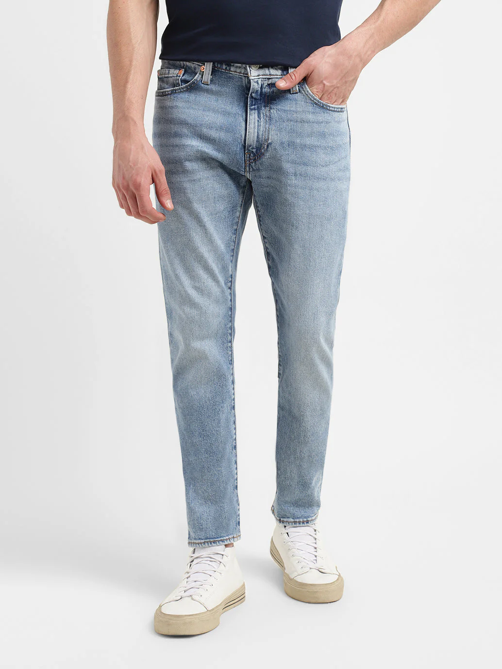 Men's 511 Blue Slim Fit Mid Rise Jeans - Image 2