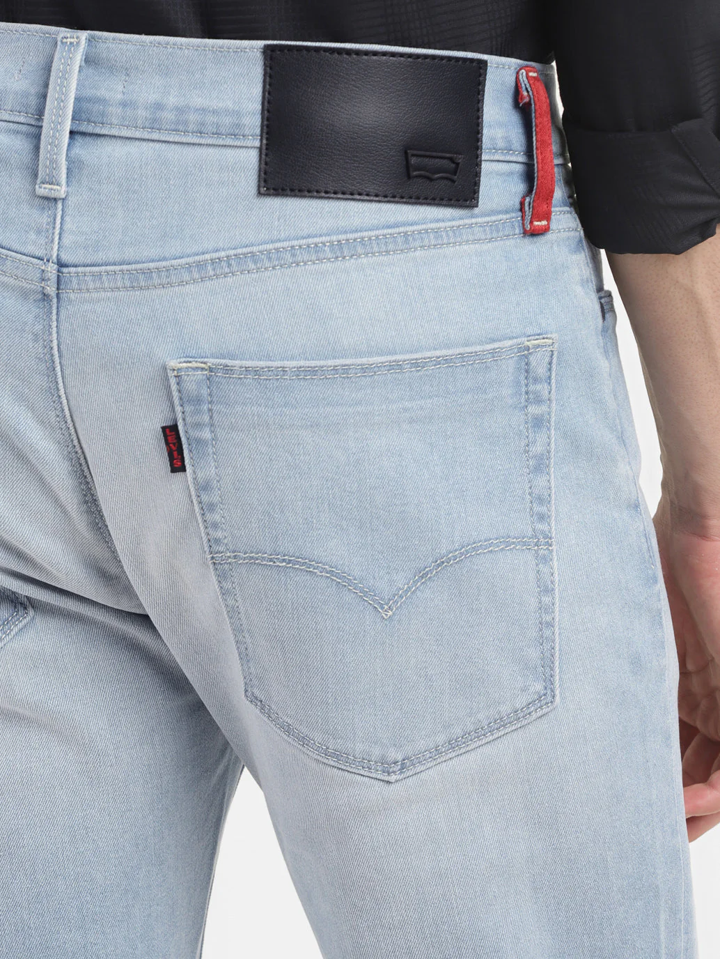 Men's Redloop 511 Blue Slim Fit Mid Rise Jeans - Image 6