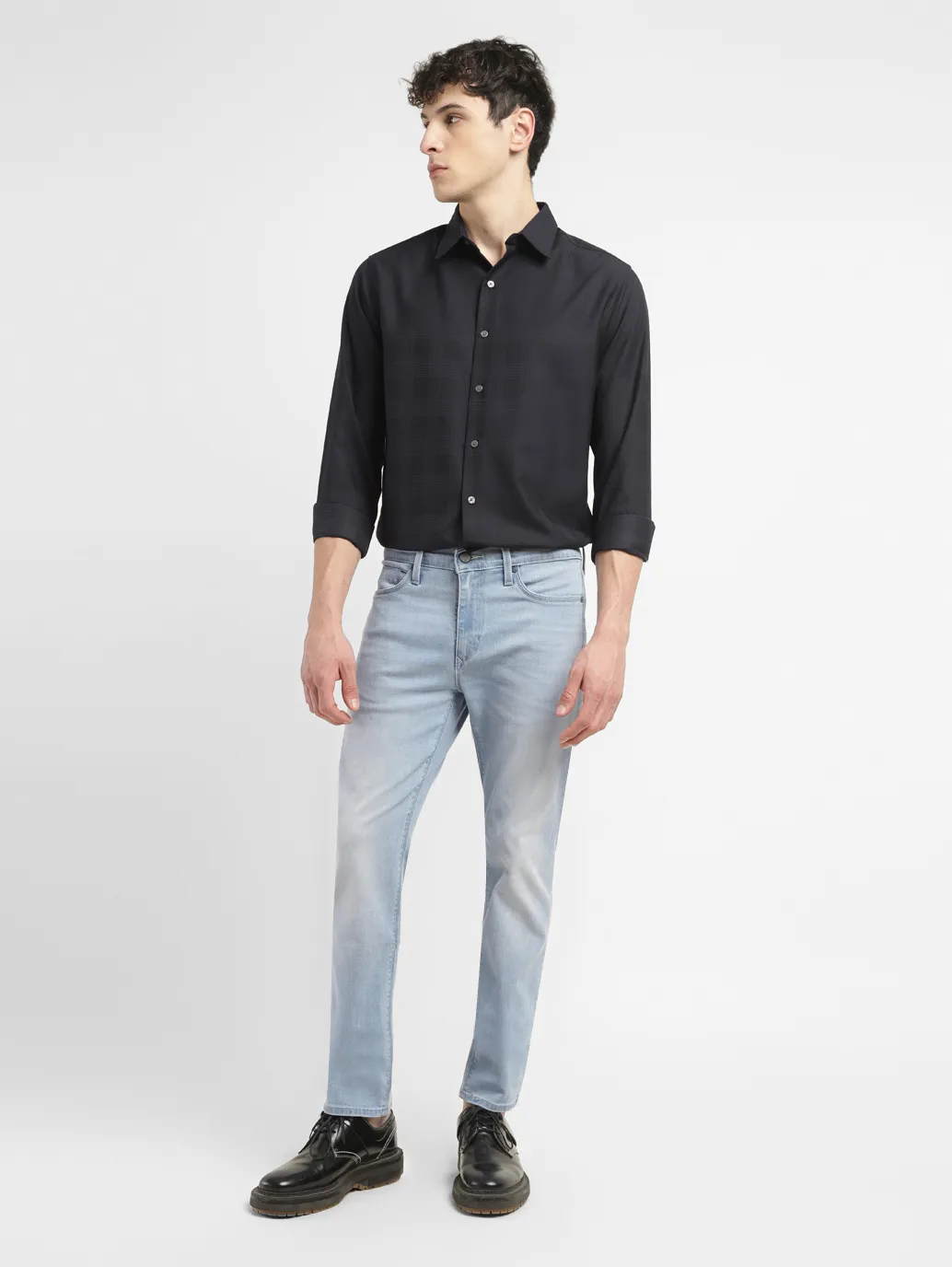 Men's Redloop 511 Blue Slim Fit Mid Rise Jeans - Image 8