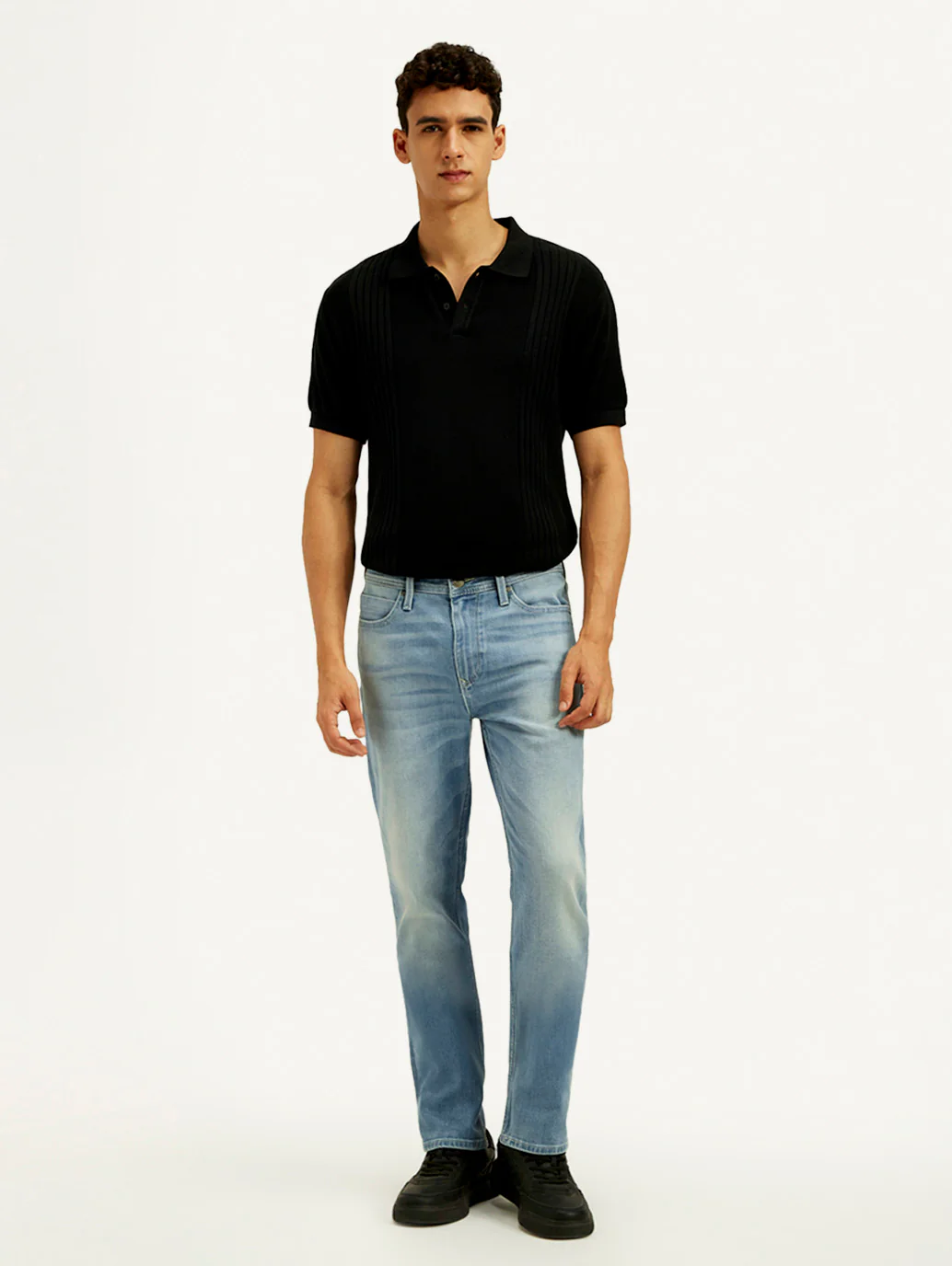 Men's Redloop 511 Light Indigo Slim Fit Mid Rise Jeans - Image 2