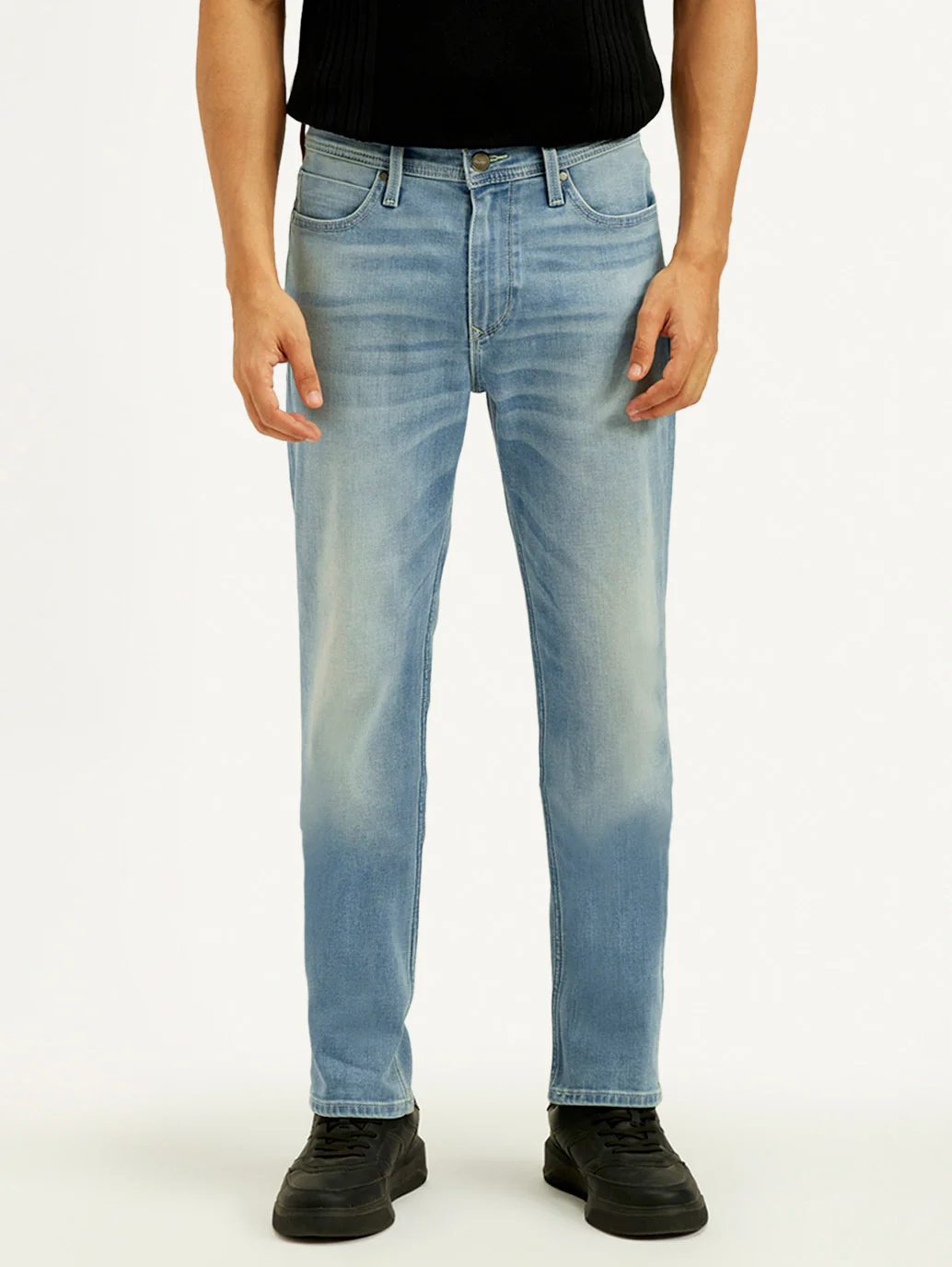 Men's Redloop 511 Light Indigo Slim Fit Mid Rise Jeans - Image 5