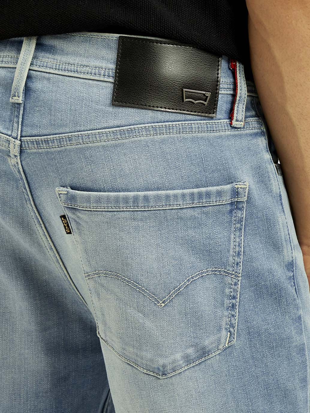 Men's Redloop 511 Light Indigo Slim Fit Mid Rise Jeans - Image 6