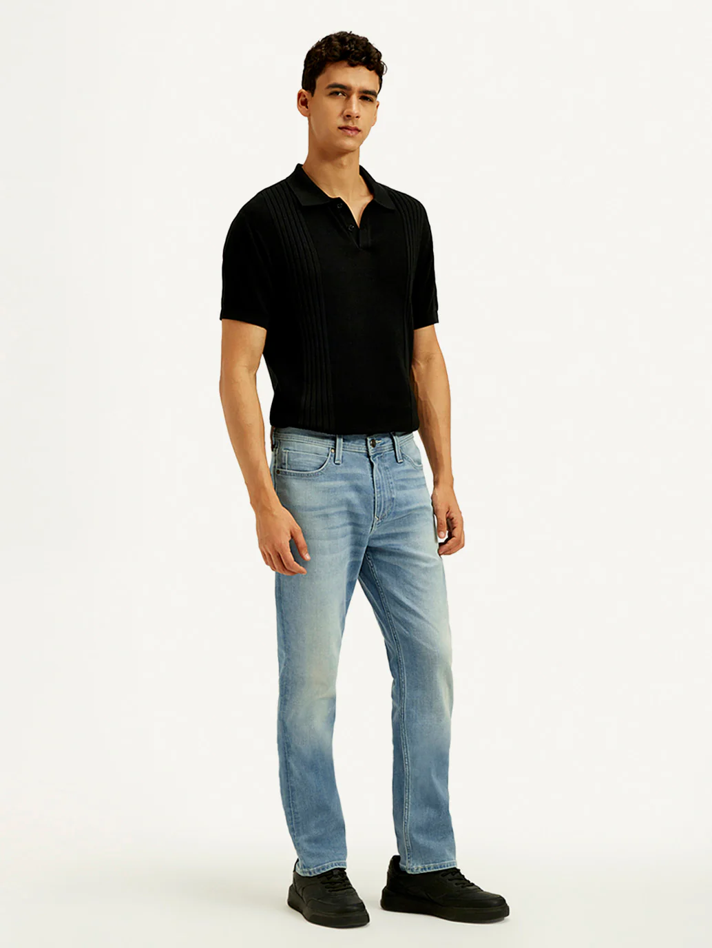Men's Redloop 511 Light Indigo Slim Fit Mid Rise Jeans - Image 7