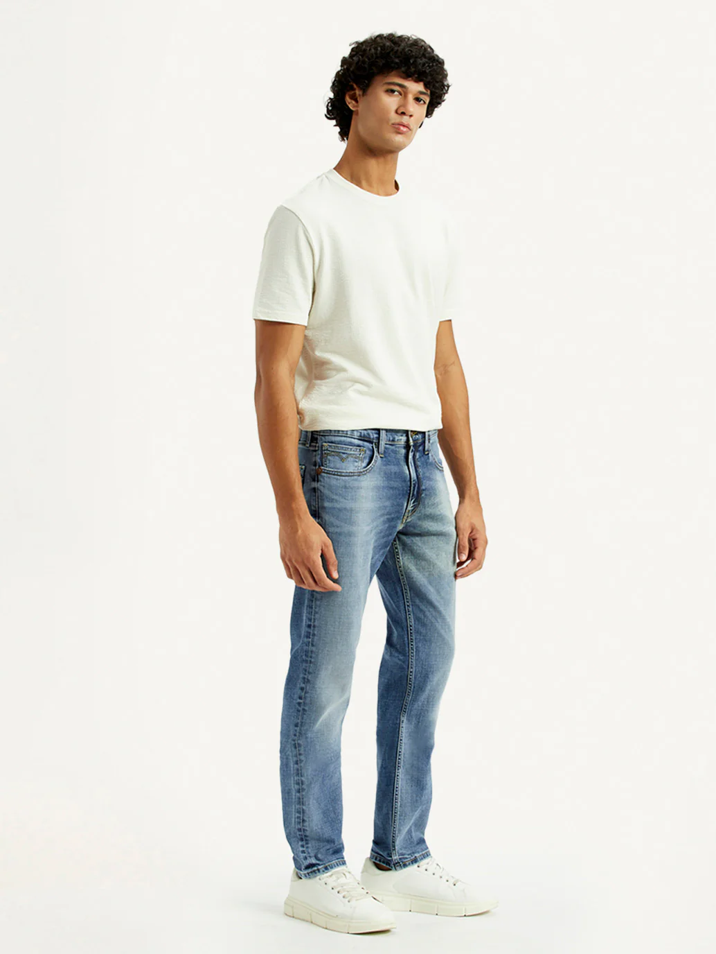 Men's 511 Light Indigo Slim Fit Mid Rise Jeans - Image 6