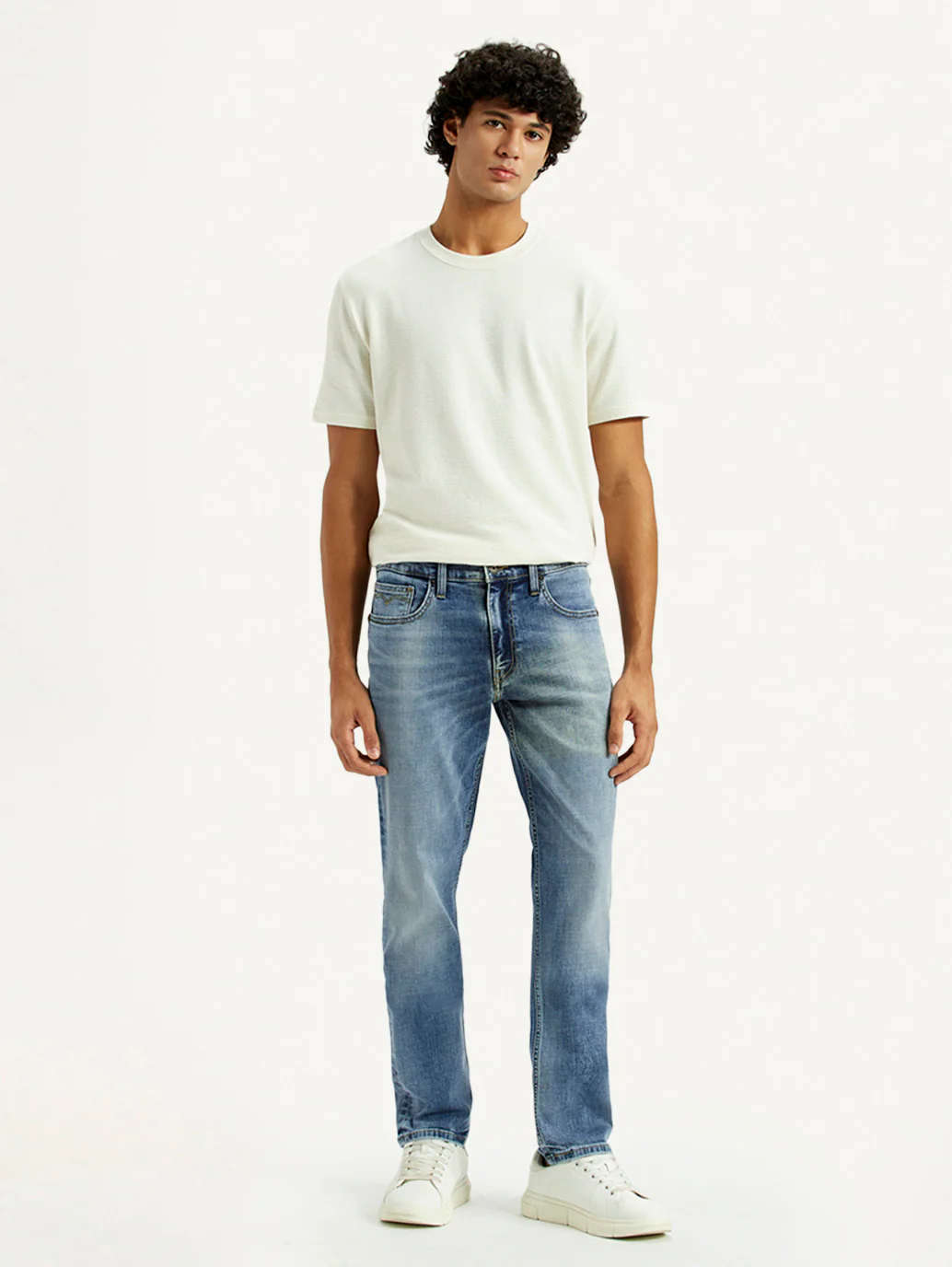 Men's 511 Light Indigo Slim Fit Mid Rise Jeans - Image 7
