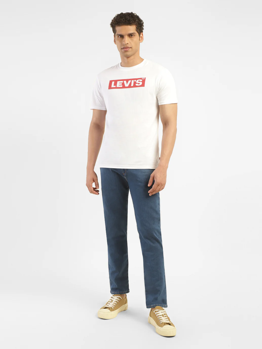 Men's 511 Blue Slim Fit Mid Rise Jeans