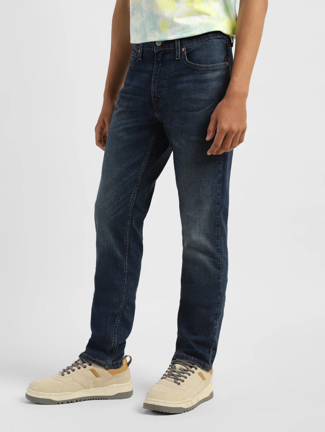 Men's 511 Blue Slim Fit Mid Rise Jeans - Image 5