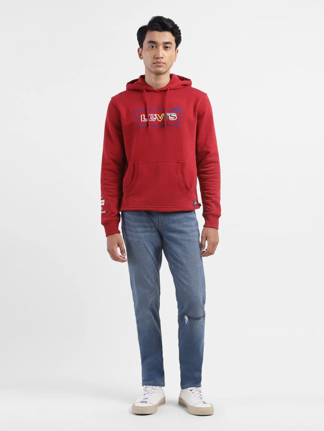 Men's 511 Blue Slim Fit Mid Rise Jeans - Image 8