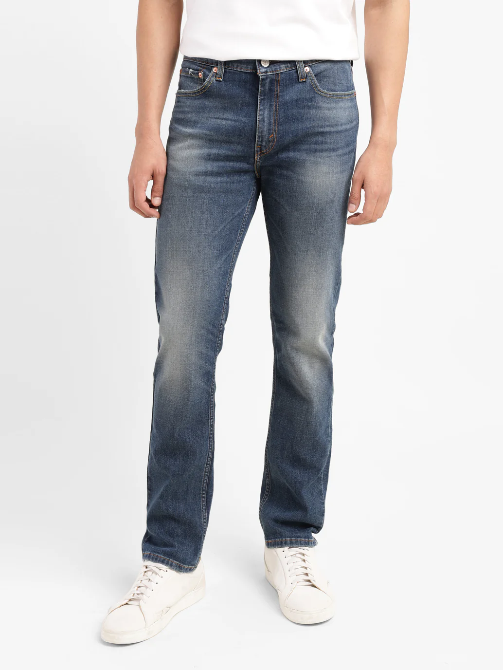 Men's 511 Indigo Slim Fit Mid Rise Jeans - Image 2