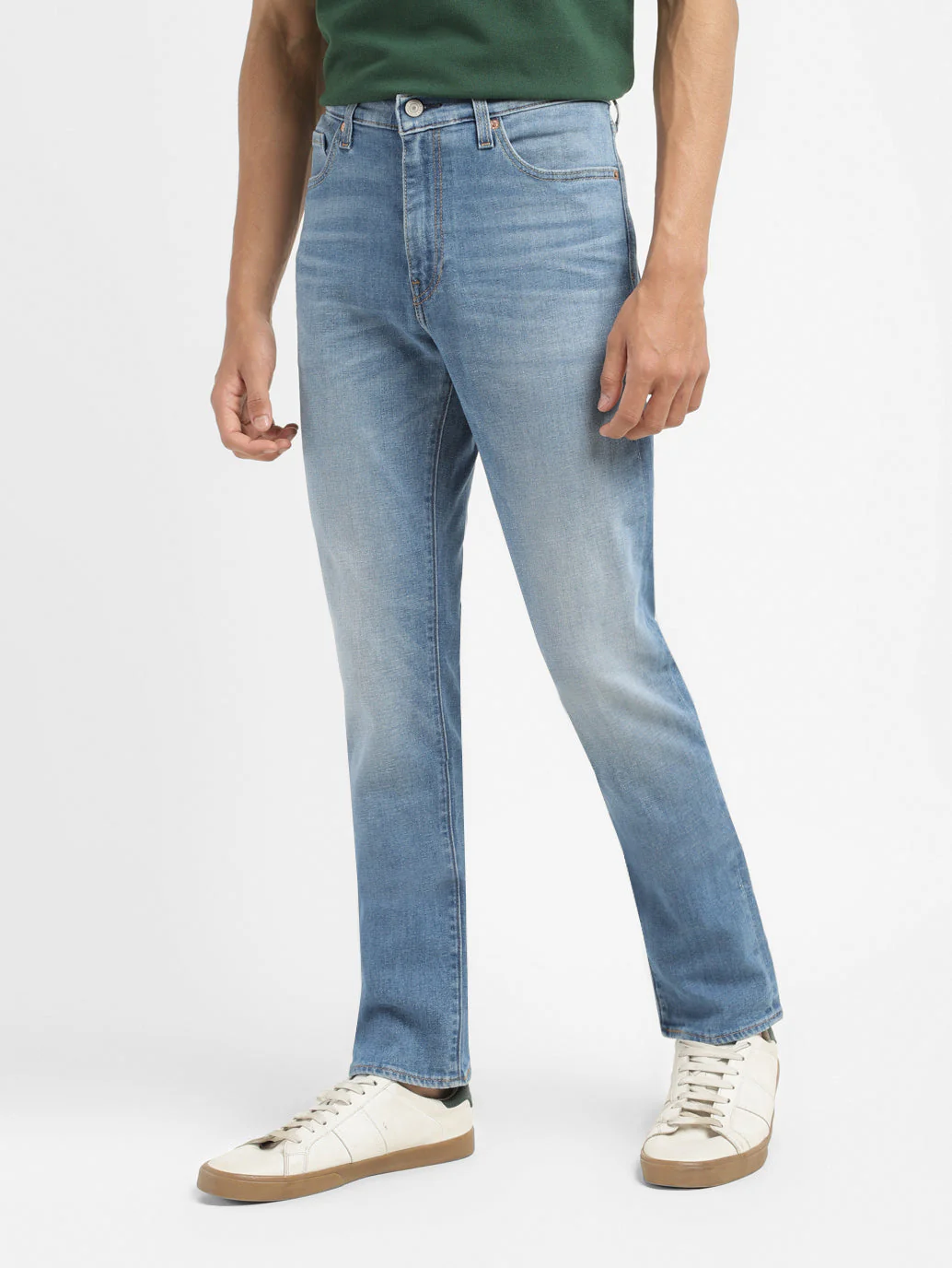 Men's 511 Indigo Slim Fit Mid Rise Jeans - Image 6