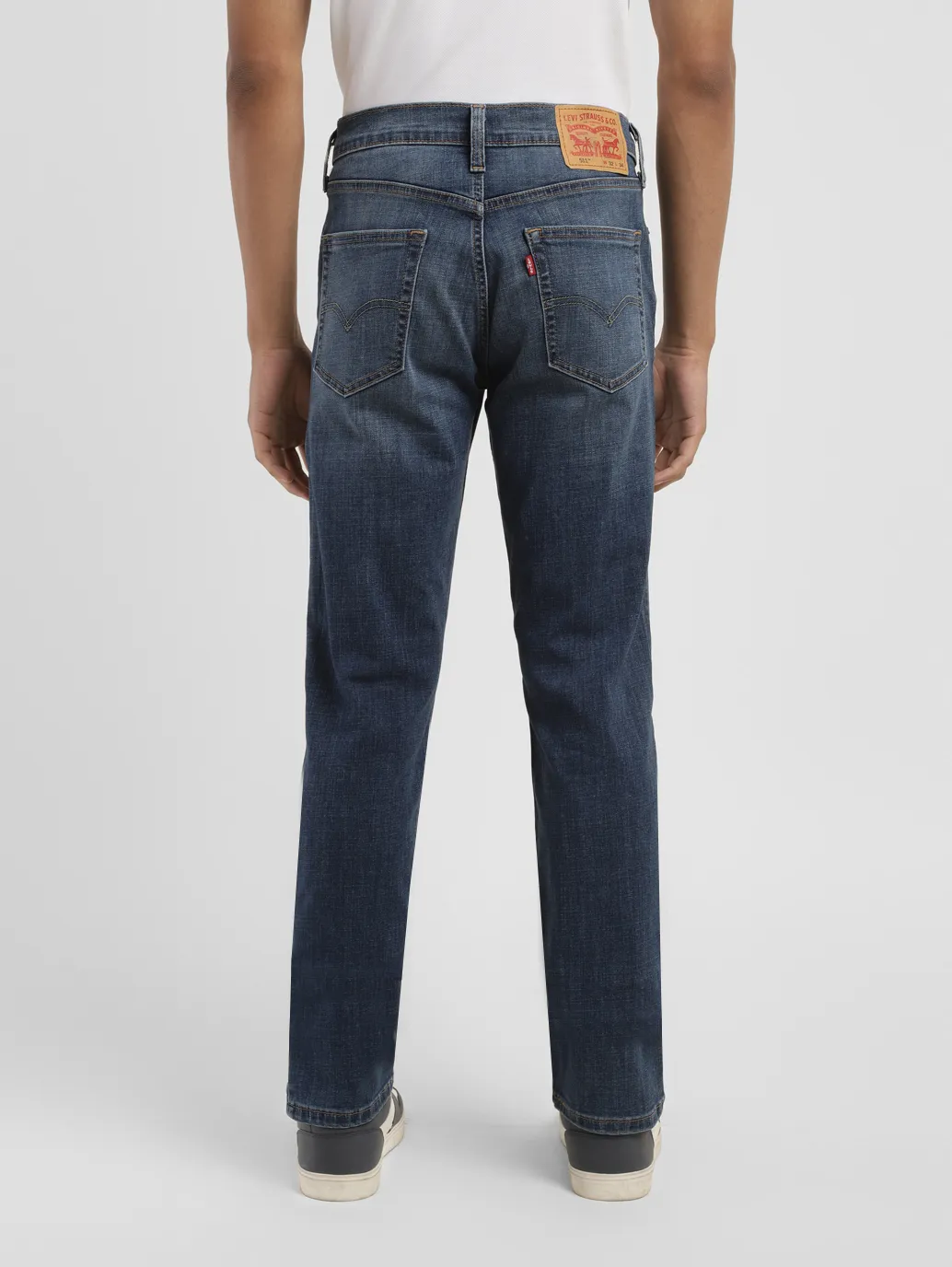 Men's 511 Indigo Slim Fit Mid Rise Jeans - Image 3