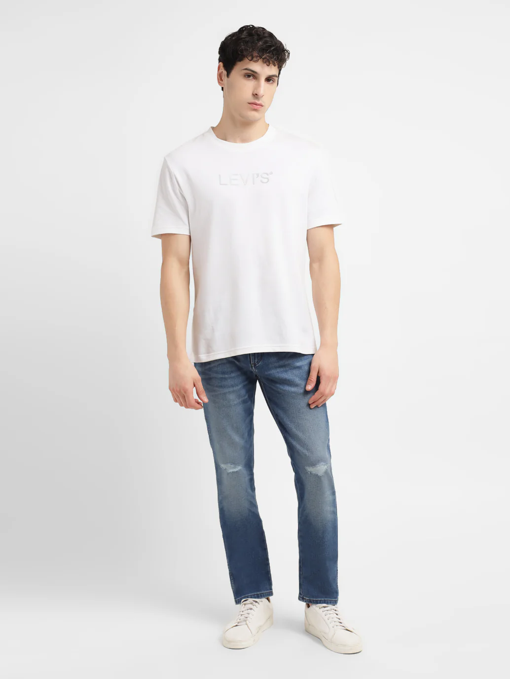 Men's 511 Indigo Slim Fit Mid Rise Jeans - Image 10