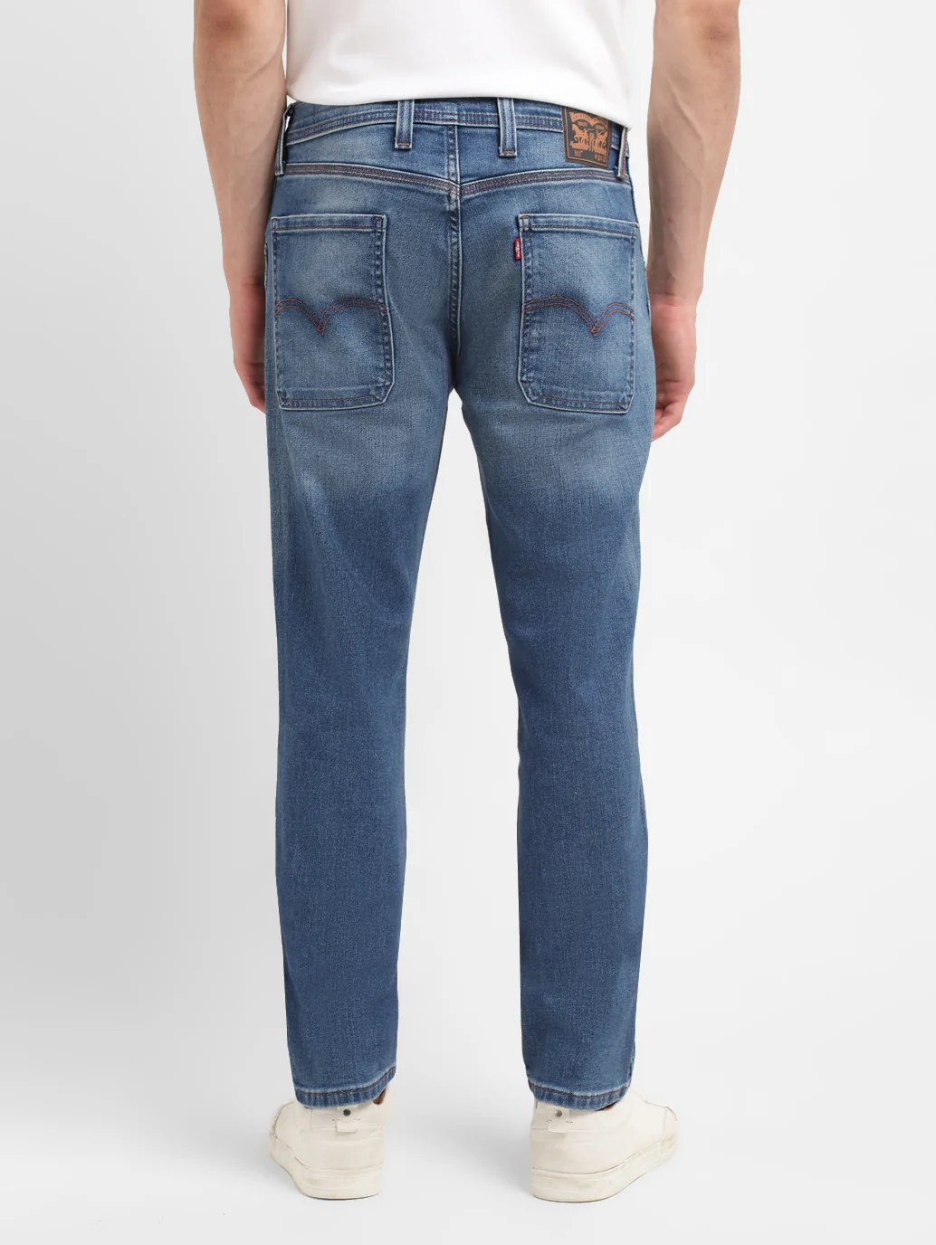 Men's 511 Indigo Slim Fit Mid Rise Jeans - Image 3