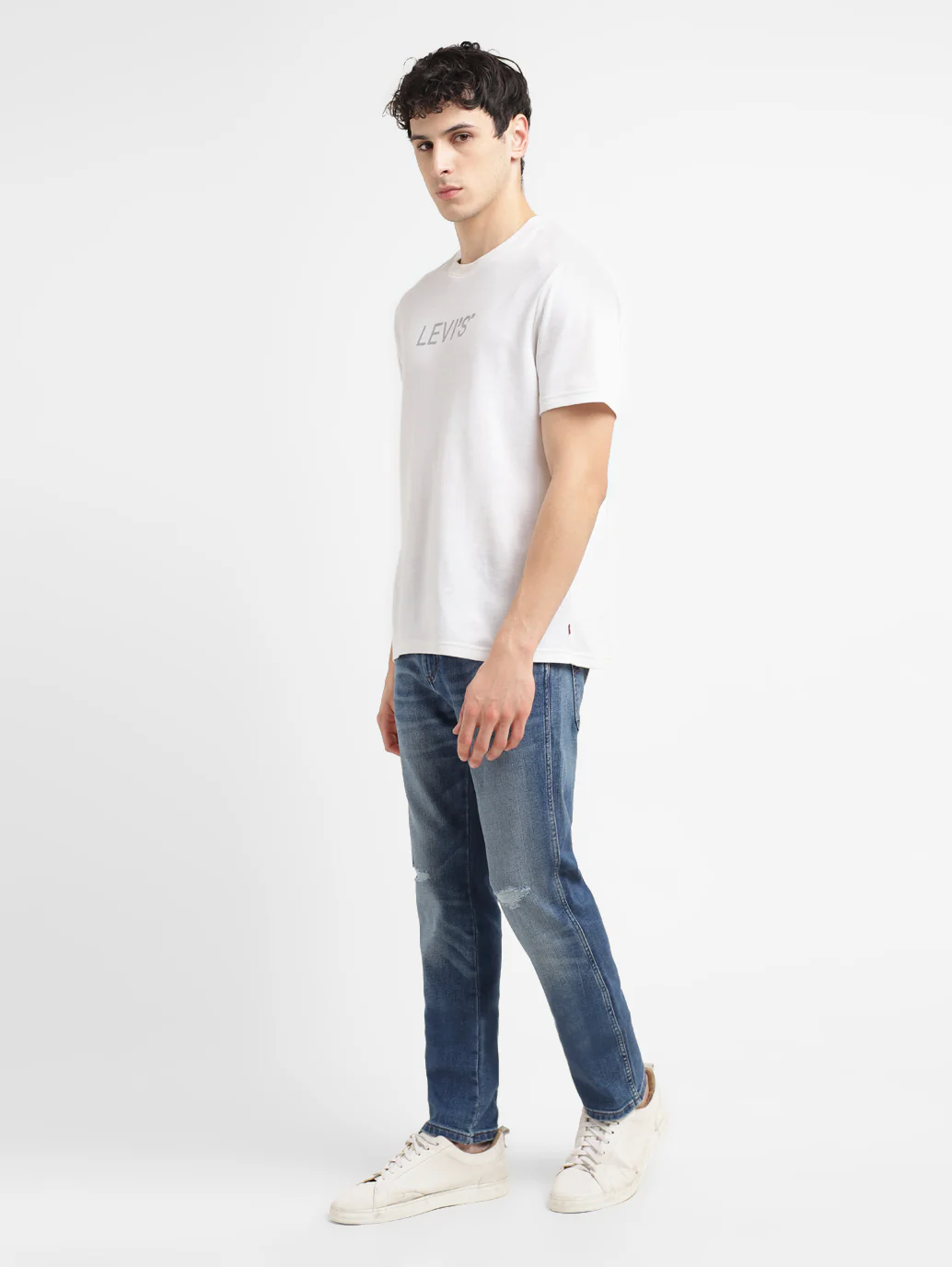 Men's 511 Indigo Slim Fit Mid Rise Jeans - Image 8