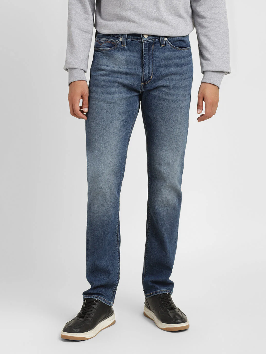 Men's 511 Blue Slim Fit Mid Rise Jeans - Image 2