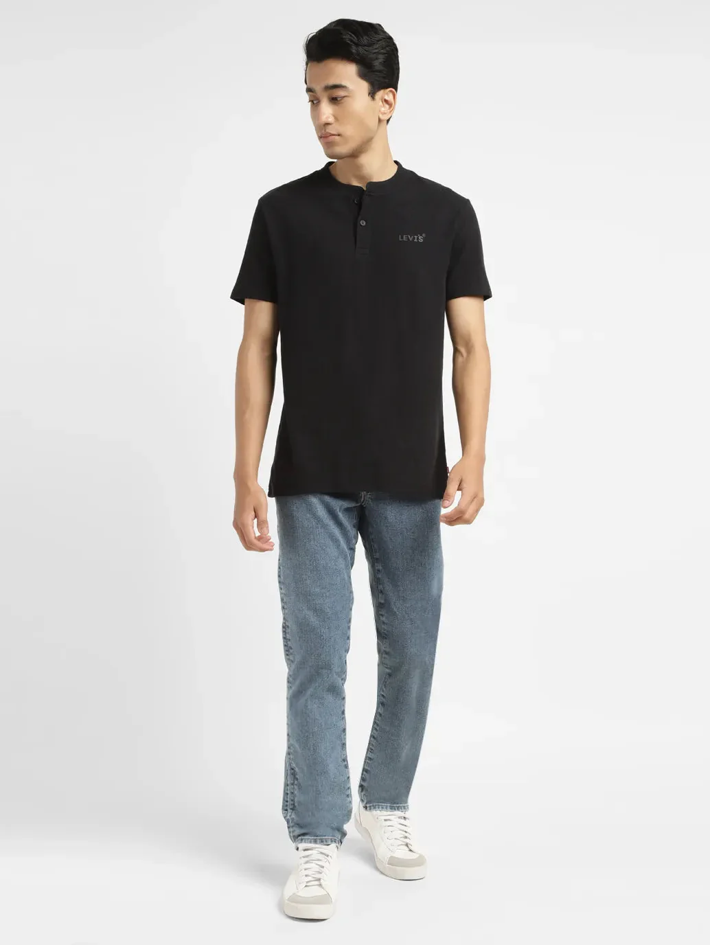 Men's 511 Blue Slim Fit Mid Rise Jeans
