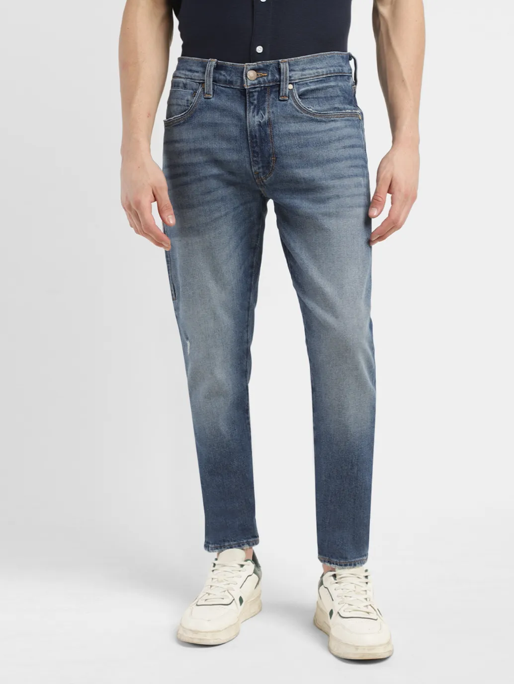 Men's 511 Blue Slim Fit Mid Rise Jeans - Image 2