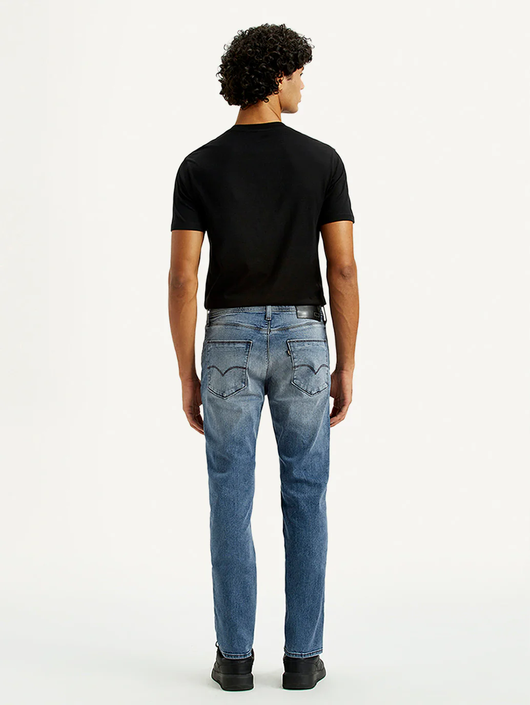 Men's Redloop 511 Indigo Slim Fit Mid Rise Jeans - Image 3