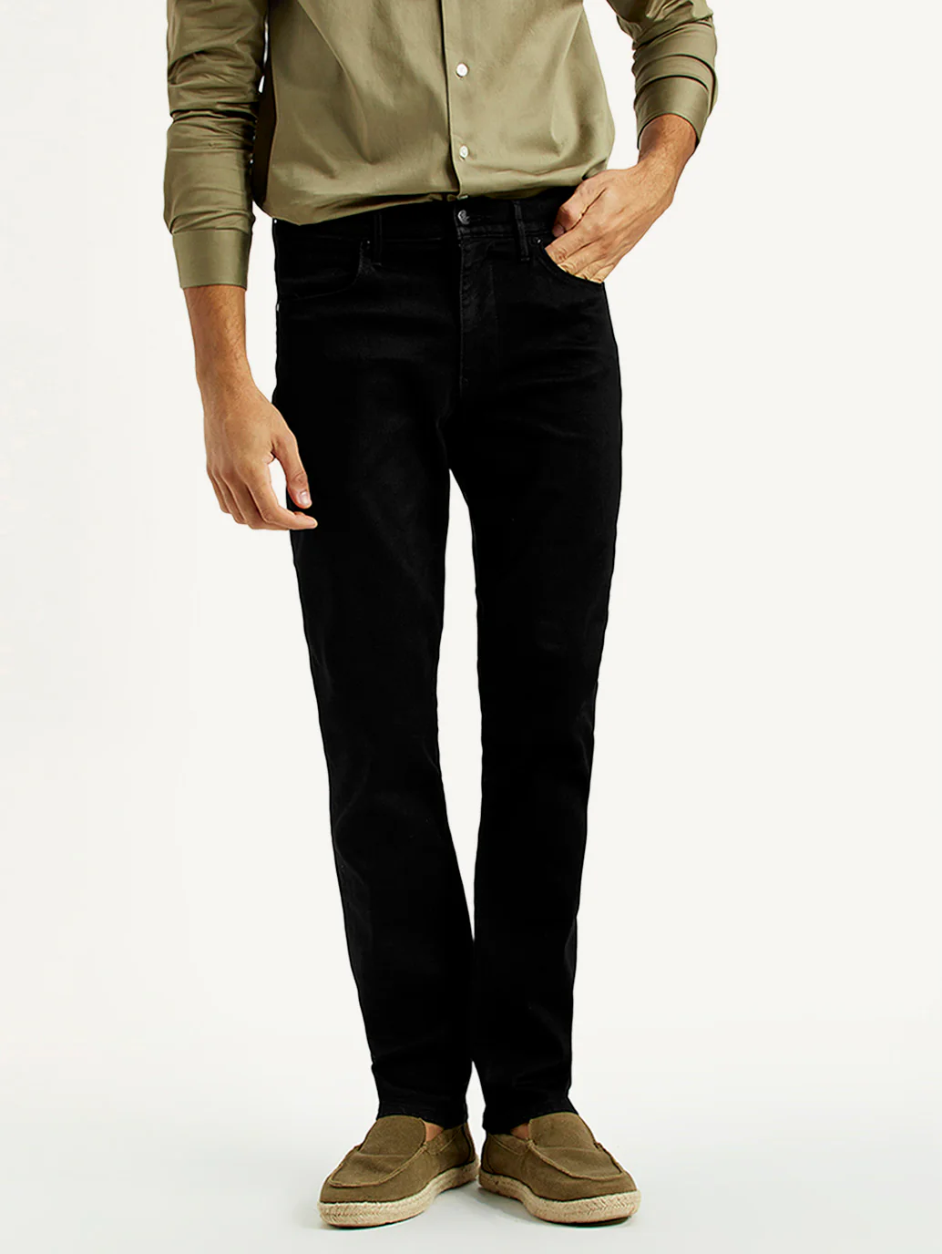 Men's Redloop 511 Dark Indigo Slim Fit Innovation Stretch Jeans - Image 2