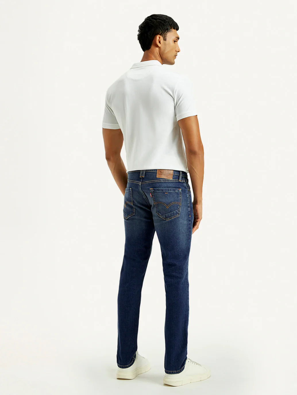 Men's Tinted 511 Med Indigo Slim Fit Mid Rise Jeans - Image 3