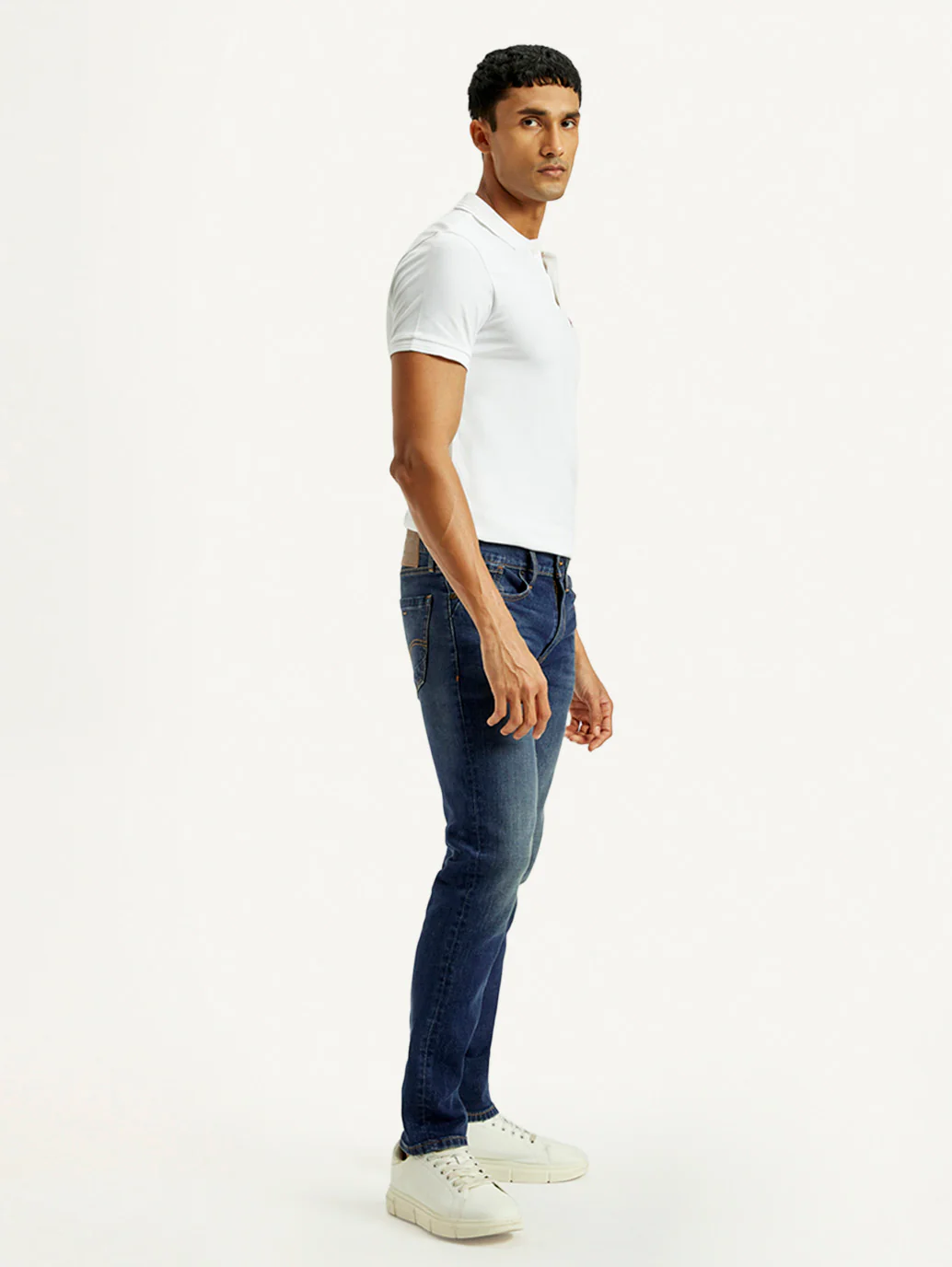 Men's Tinted 511 Med Indigo Slim Fit Mid Rise Jeans - Image 6