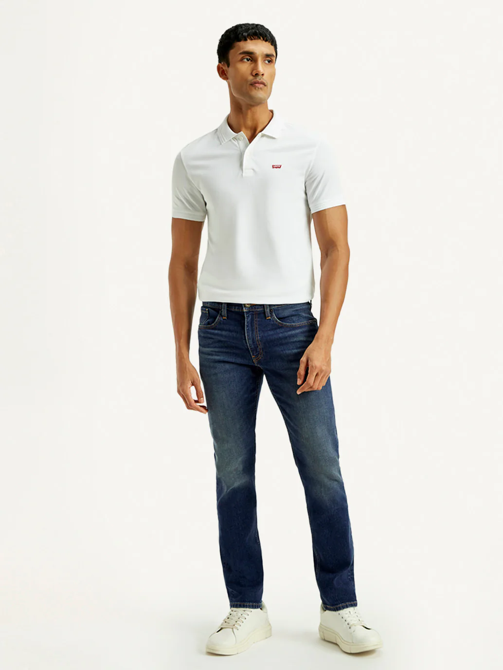 Men's Tinted 511 Med Indigo Slim Fit Mid Rise Jeans - Image 8