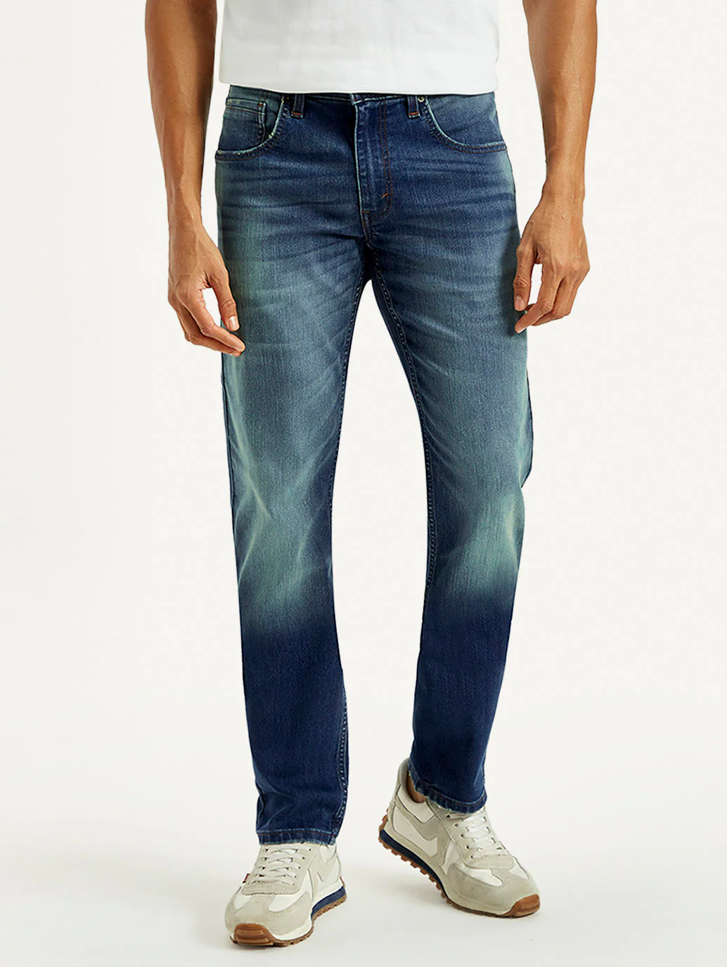 Men's Tinted 511 Med Indigo Slim Fit Mid Rise Jeans - Image 2