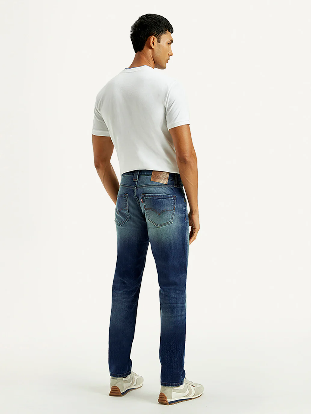 Men's Tinted 511 Med Indigo Slim Fit Mid Rise Jeans - Image 3