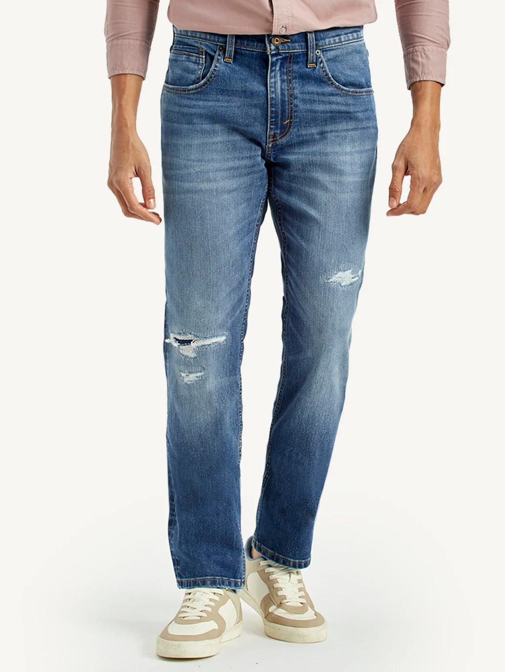 Men's 511 Mid Indigo Slim Fit Mid Rise Jeans - Image 2