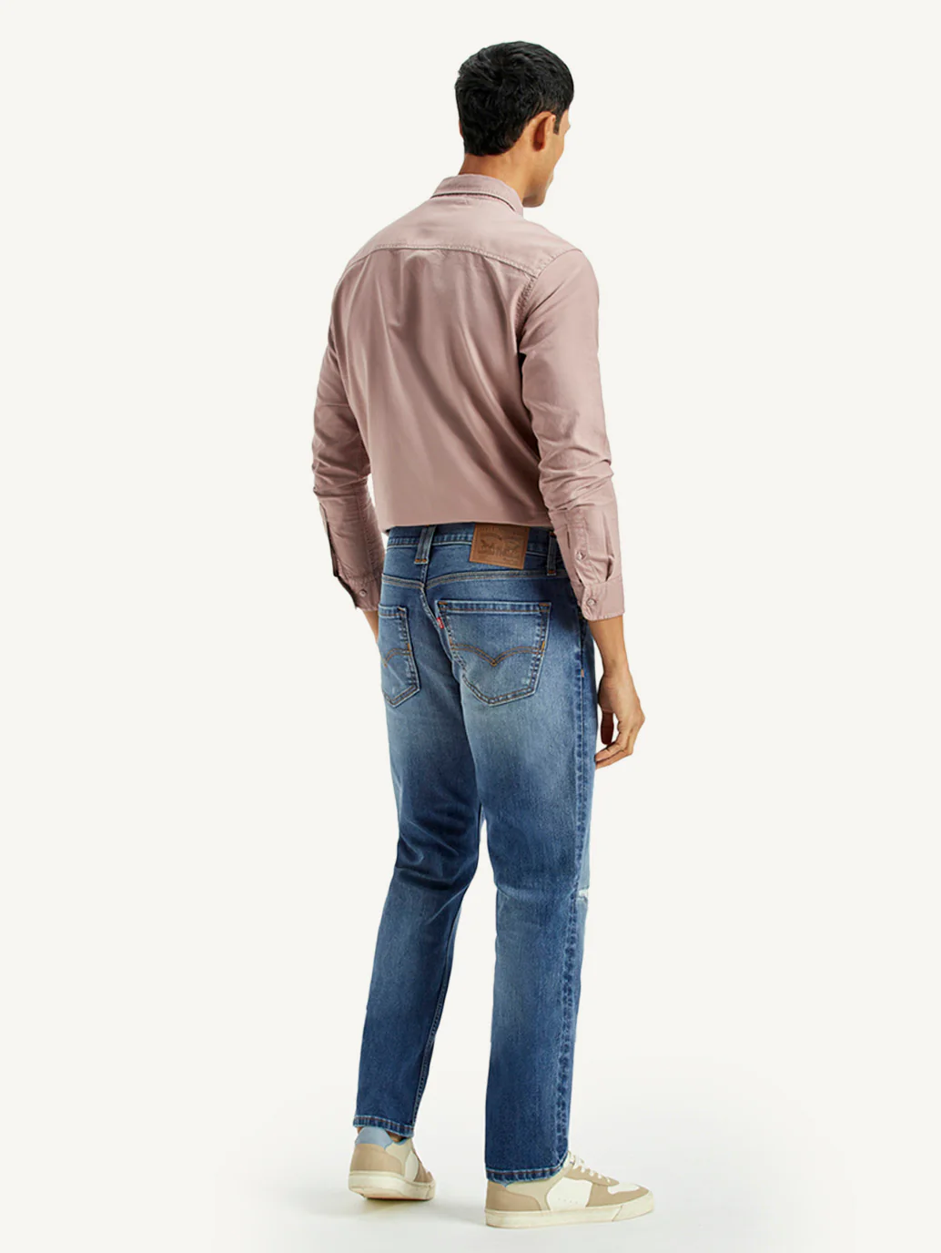 Men's 511 Mid Indigo Slim Fit Mid Rise Jeans - Image 3