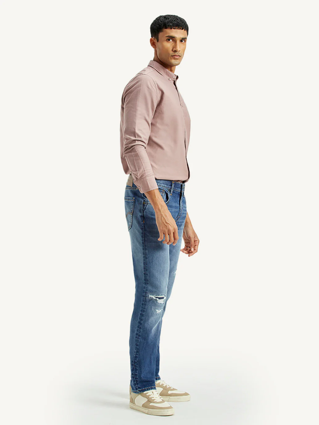 Men's 511 Mid Indigo Slim Fit Mid Rise Jeans - Image 5