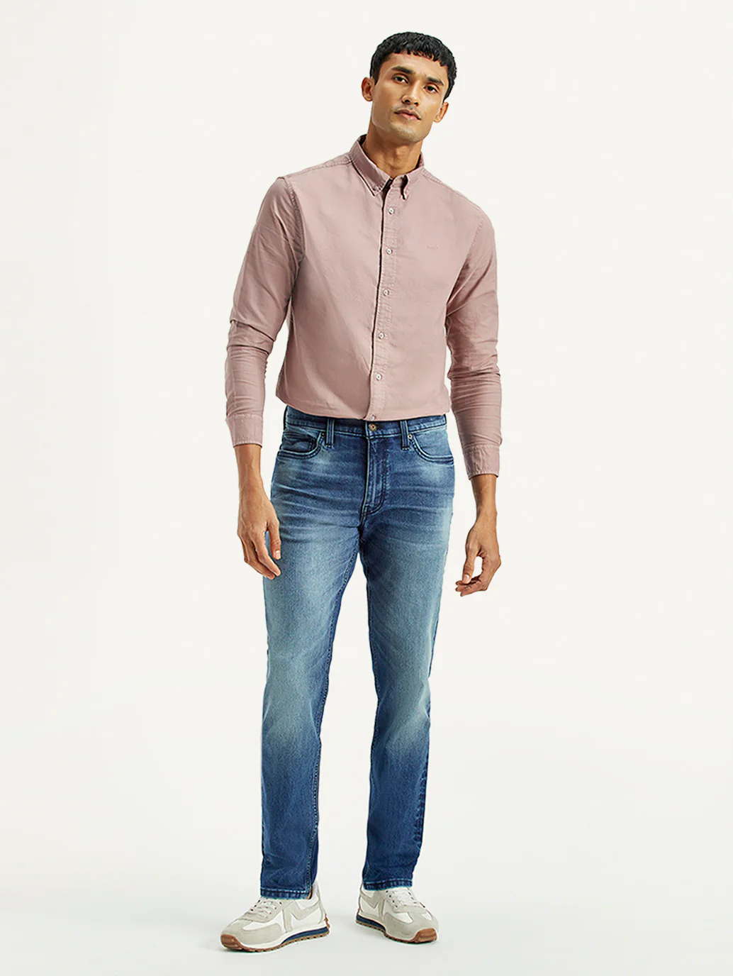 Men's 511 Med Indigo Slim Fit Mid Rise Jeans - Image 2
