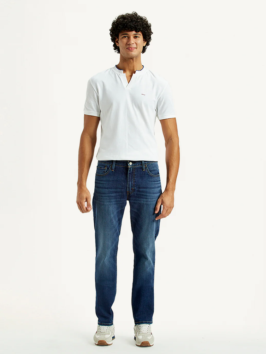 Men's 511 Indigo Slim Fit Mid Rise Jeans