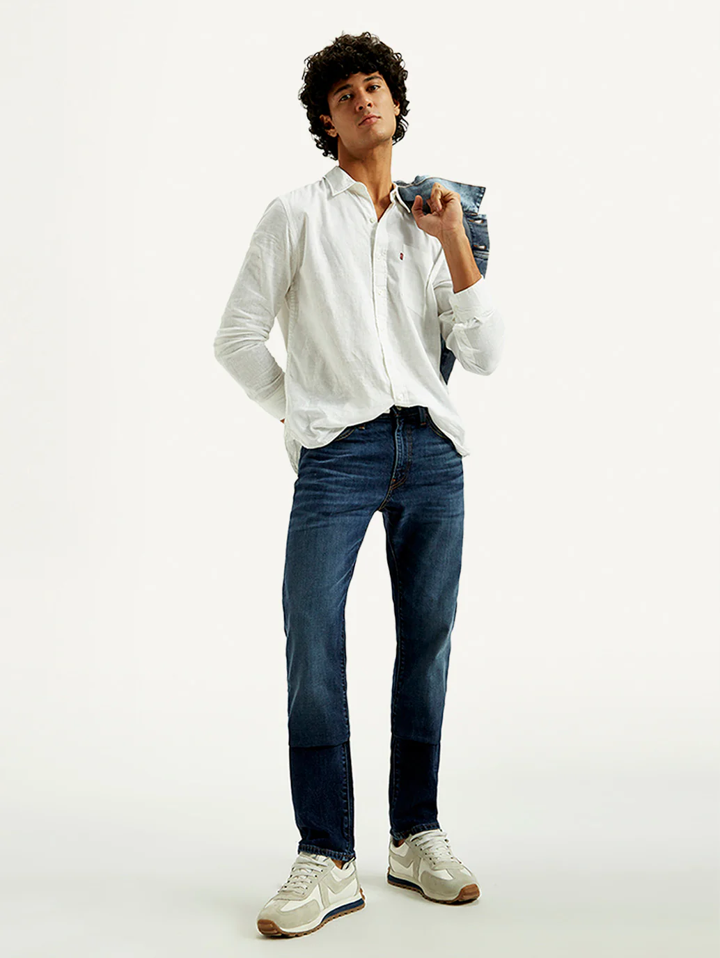 Men's 511 Indigo Slim Fit Mid Rise Selvedge Jeans
