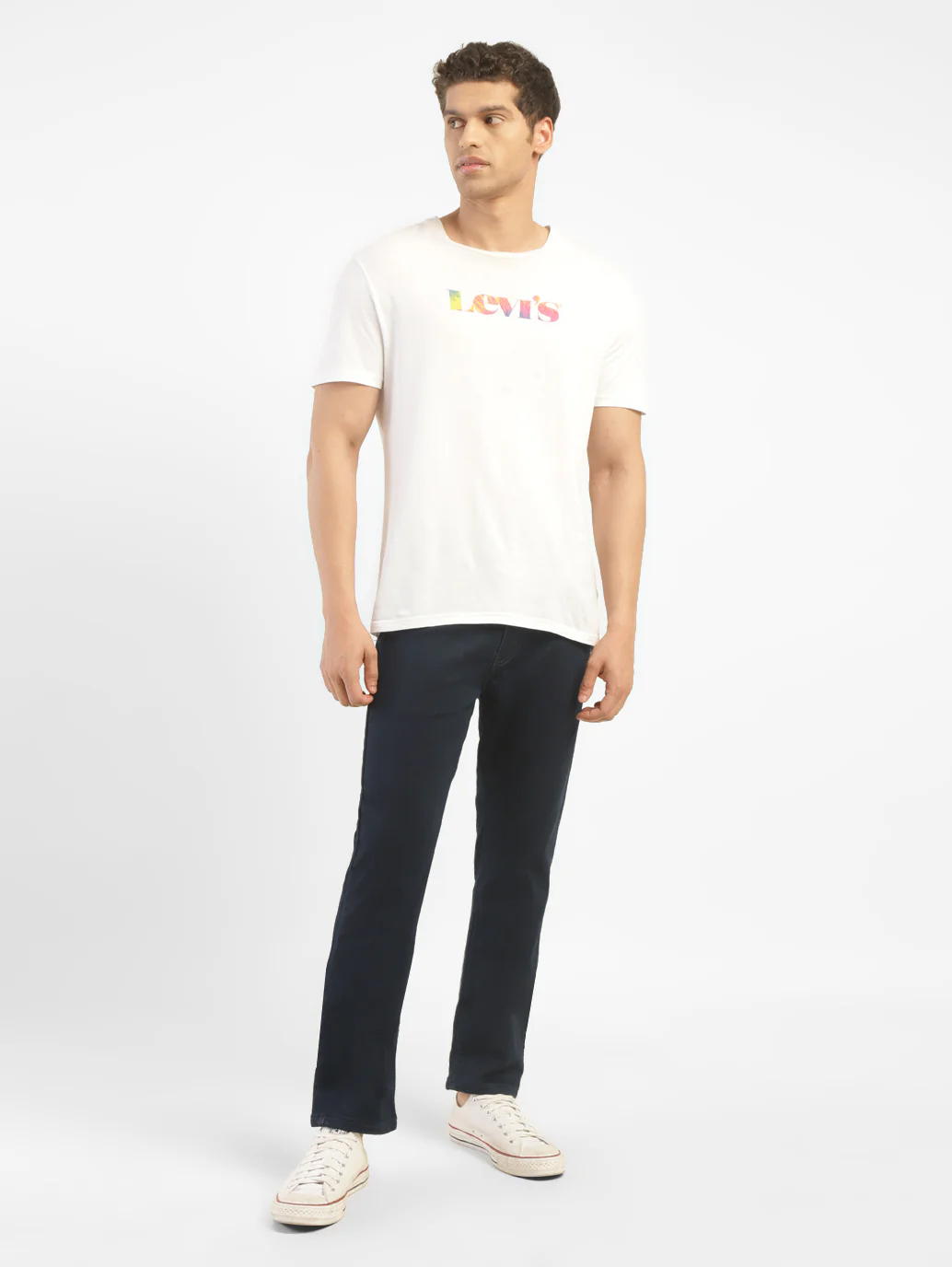 Men's 511 Blue Slim Fit Mid Rise Jeans - Image 8