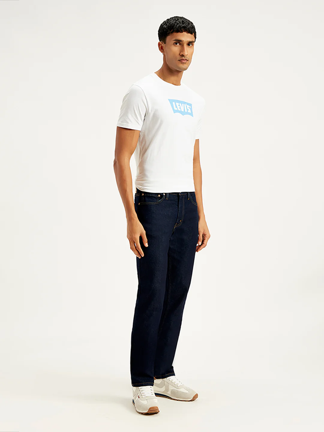 Men's 511 Blue Slim Fit Mid Rise Jeans - Image 5