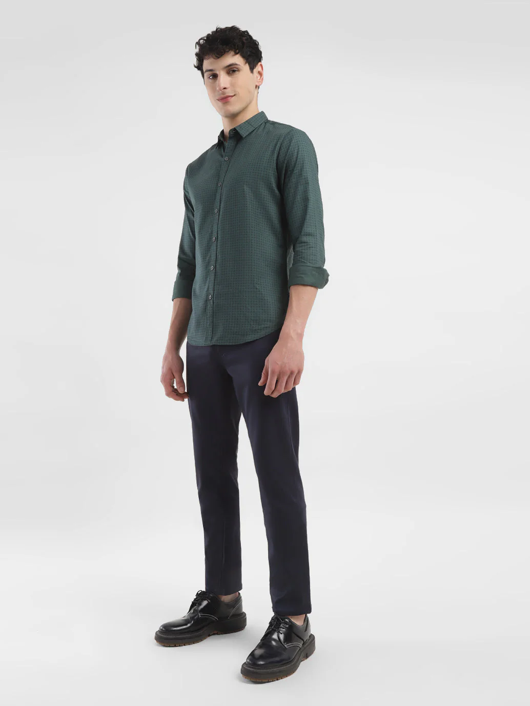 Men's Redloop 511 Navy Blue Slim Fit Mid Rise Jeans