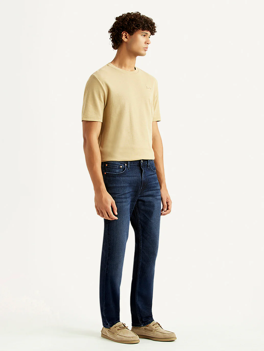 Men's 511 Navy Slim Fit Mid Rise Jeans - Image 6