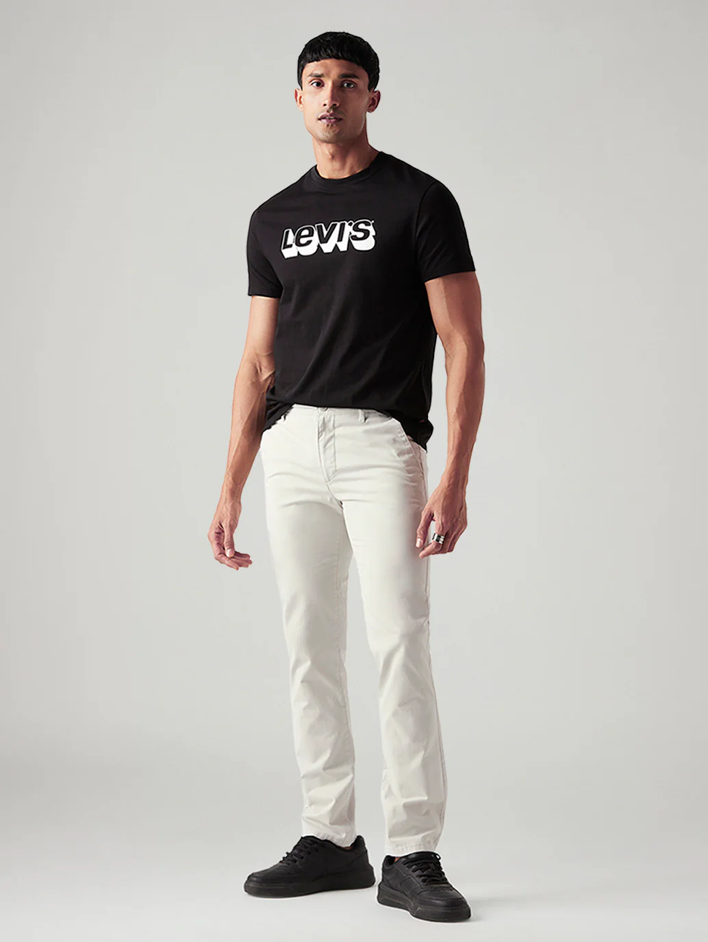 Men's 511 Off White Slim Fit Mid Rise Chinos