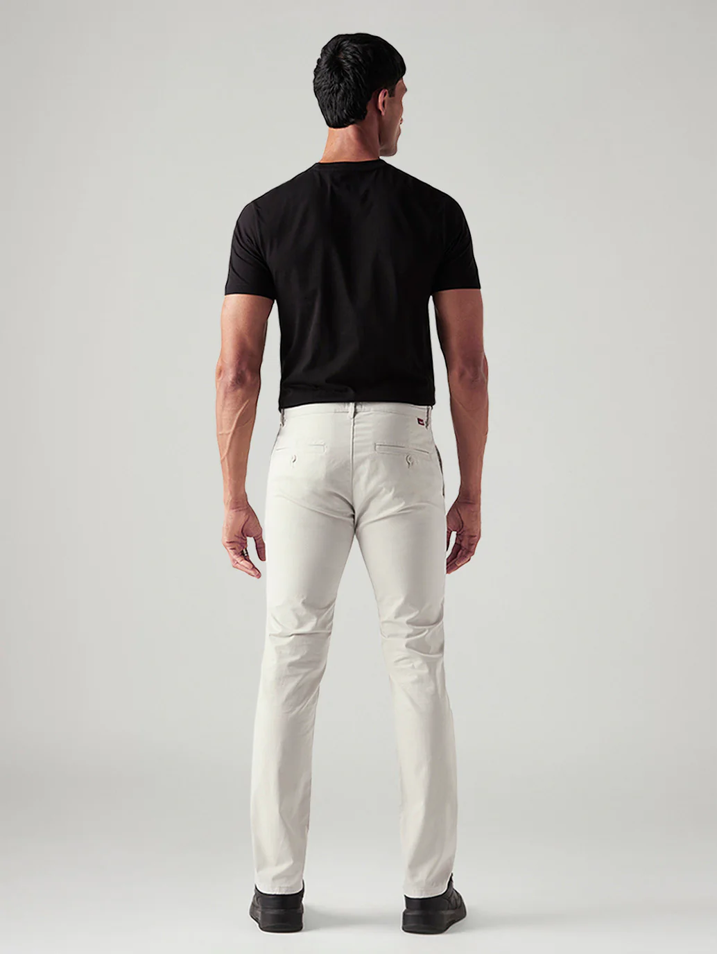 Men's 511 Off White Slim Fit Mid Rise Chinos - Image 5