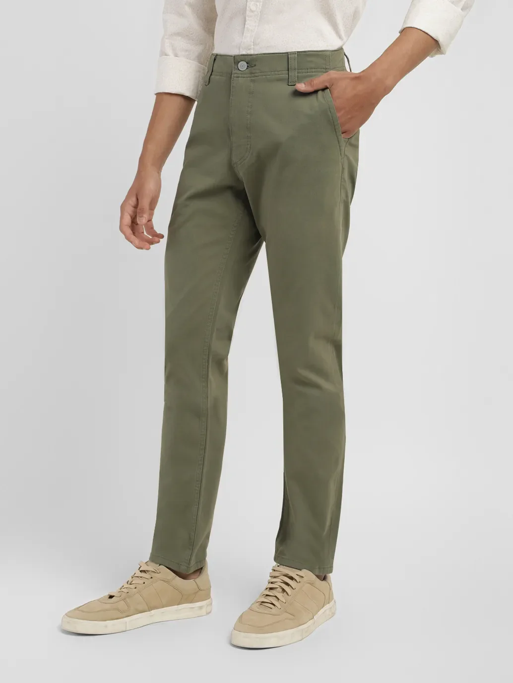 Men's 511 Olive Slim Fit Chinos - Image 5