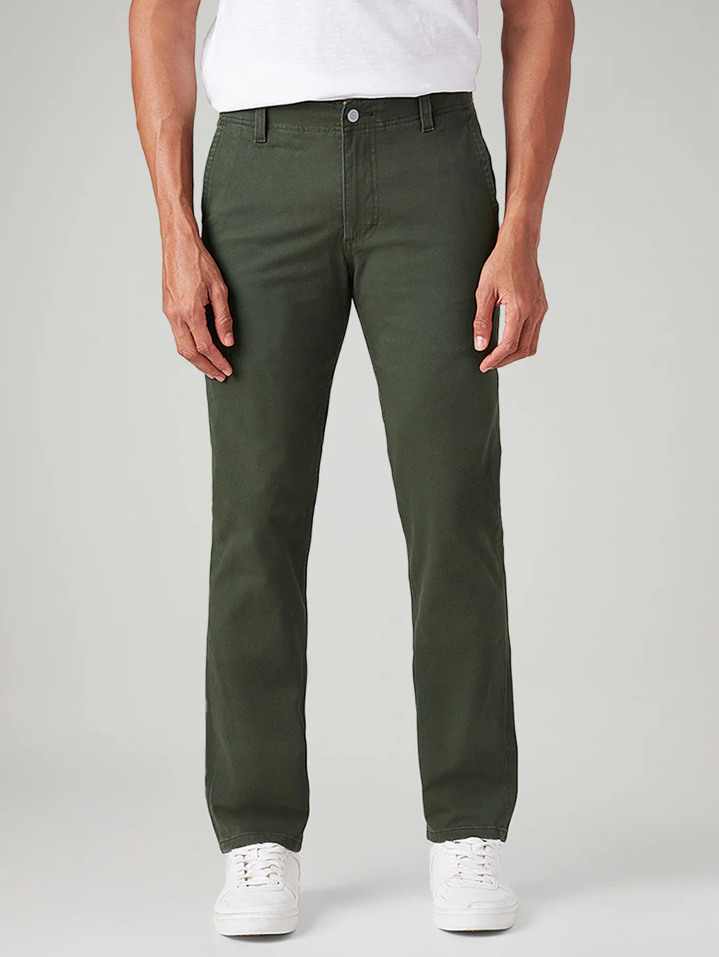 Men's 511 Olive Slim Fit Mid Rise Chinos - Image 3