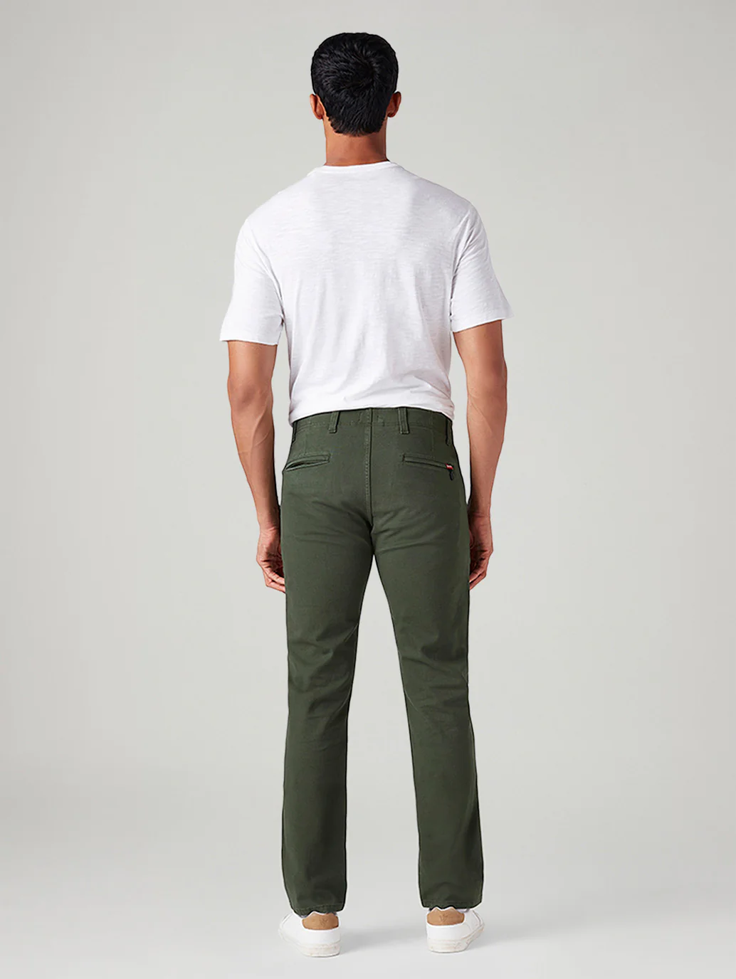 Men's 511 Olive Slim Fit Mid Rise Chinos - Image 4
