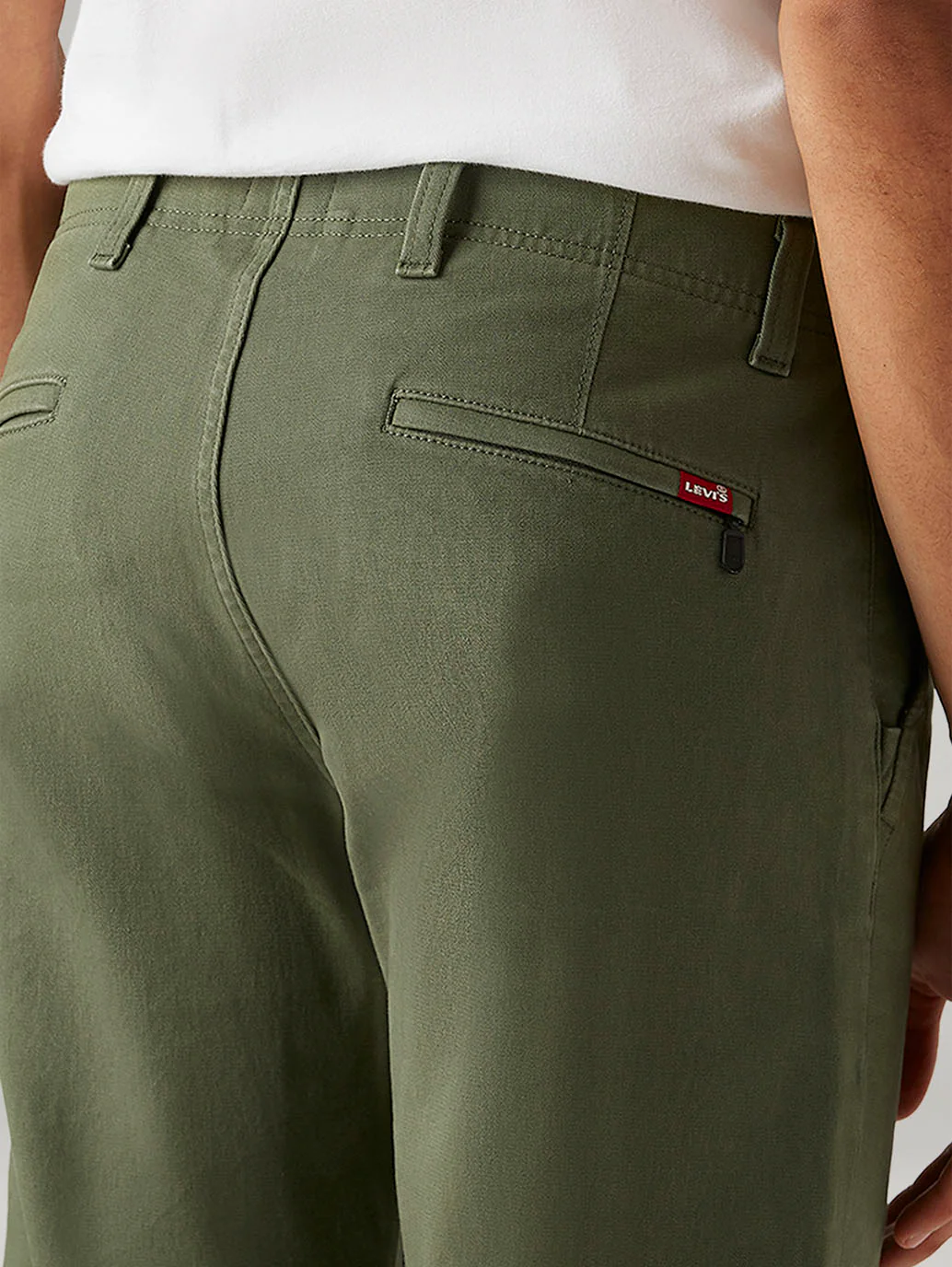 Men's 511 Olive Slim Fit Hyper Stretch Chinos - Image 5
